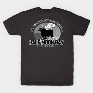 Wabunga The Cow Surf Under Half Moon Bay T-Shirt